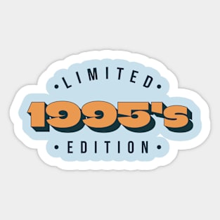 1995's Limited Edition Retro Sticker